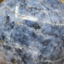 Bild in Galerie-Viewer laden, Dumortierite "Blue Quartz" Large Sphere #04 - 3.45" / 87mm