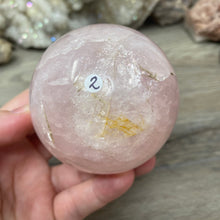 Bild in Galerie-Viewer laden, Rose Quartz Sphere #02 - 2.70" / 69mm