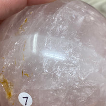 Bild in Galerie-Viewer laden, Rose Quartz Sphere #07 - 2.90" / 73mm