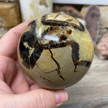 Load image into Gallery viewer, Septarian 2.88" / 73mm Sphere