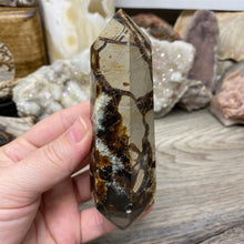 Load image into Gallery viewer, Septarian Double Point #03 - 4.73"/120mm
