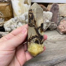 Load image into Gallery viewer, Septarian Double Point #03 - 4.73"/120mm