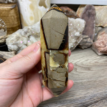 Load image into Gallery viewer, Septarian Double Point #04 - 4.88"/124mm
