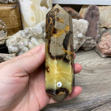 Load image into Gallery viewer, Septarian Double Point #06 - 5.37"/136mm