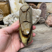 Load image into Gallery viewer, Septarian Double Point #07 - 5.52"/141mm