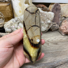 Load image into Gallery viewer, Septarian Double Point #07 - 5.52"/141mm
