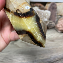 Load image into Gallery viewer, Septarian Double Point #07 - 5.52"/141mm