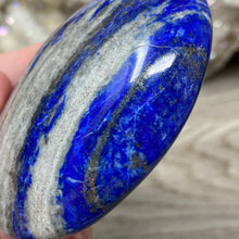 Load image into Gallery viewer, Lapis Lazuli Palm Stone #04 - 2.85" x 2.08" x 0.92"