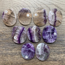 Load image into Gallery viewer, Fluorite Smooth Palm Stones