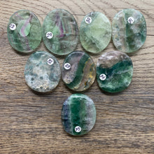 Load image into Gallery viewer, Fluorite Smooth Palm Stones