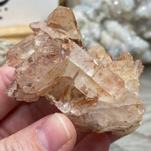 Load image into Gallery viewer, Red / Tangerine Quartz Cluster #017 * Double Sided