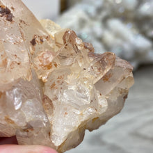 Load image into Gallery viewer, Red / Tangerine Quartz Cluster #017 * Double Sided