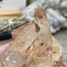Load image into Gallery viewer, Red / Tangerine Quartz Cluster #017 * Double Sided