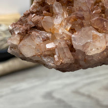 Load image into Gallery viewer, Red / Tangerine Quartz Cluster #019