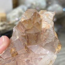 Load image into Gallery viewer, Red / Tangerine Quartz Cluster #24