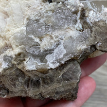 Bild in Galerie-Viewer laden, Smoky Quartz Specimen with Albite and Muscovite
