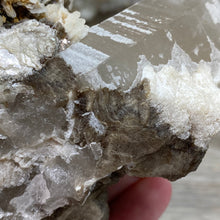 Bild in Galerie-Viewer laden, Smoky Quartz Specimen with Albite and Muscovite