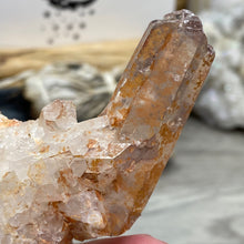Load image into Gallery viewer, Red / Tangerine Quartz Cluster #26