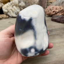Load image into Gallery viewer, Orca Agate Stone Freeform ~ 4.36" x 3.69" x 2.11"
