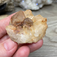 Load image into Gallery viewer, Red / Tangerine Quartz Cluster #73