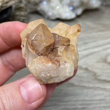 Load image into Gallery viewer, Red / Tangerine Quartz Cluster #73