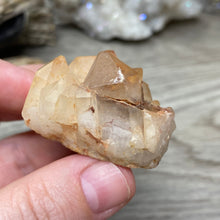 Load image into Gallery viewer, Red / Tangerine Quartz Cluster #73
