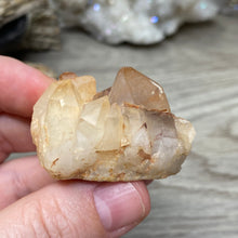 Load image into Gallery viewer, Red / Tangerine Quartz Cluster #73