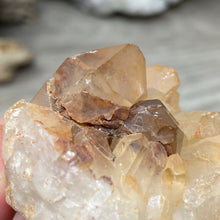 Load image into Gallery viewer, Red / Tangerine Quartz Cluster #73