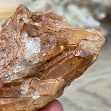 Load image into Gallery viewer, Red / Tangerine Quartz Cluster #78