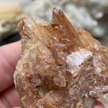 Load image into Gallery viewer, Red / Tangerine Quartz Cluster #78
