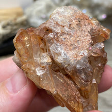 Load image into Gallery viewer, Red / Tangerine Quartz Cluster #78