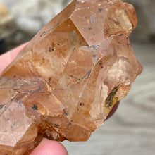 Load image into Gallery viewer, Red / Tangerine Quartz Cluster #81