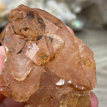 Load image into Gallery viewer, Red / Tangerine Quartz Cluster #81