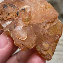Load image into Gallery viewer, Red / Tangerine Quartz Cluster #81