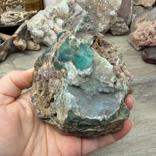 Load image into Gallery viewer, Chrysocolla and Malachite Rough #4