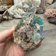Load image into Gallery viewer, Chrysocolla and Malachite Rough #4