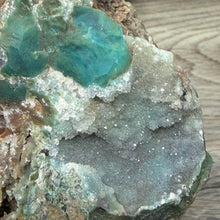 Load image into Gallery viewer, Chrysocolla and Malachite Rough #4