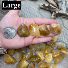 Bild in Galerie-Viewer laden, Yellow Hematoid "Golden Healer" Tumbles