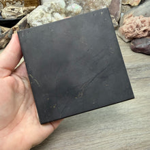 Bild in Galerie-Viewer laden, Shungite 4x4" Semi Polished Tiles