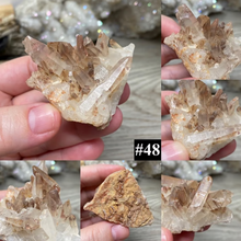 将图像加载到图库查看器中,Red / Tangerine Quartz Cluster #48