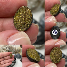 Load image into Gallery viewer, Pyrite 16x12mm Oval Cabochons