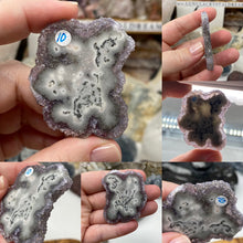 将图像加载到图库查看器中,Uruguayan Amethyst Stalactite X-Large Slices