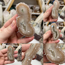 将图像加载到图库查看器中,Uruguayan Amethyst Stalactite X-Large Slices