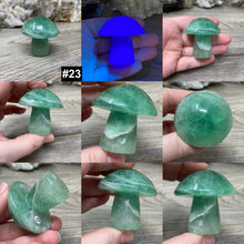 将图像加载到图库查看器中,Fluorite Mushroom #23