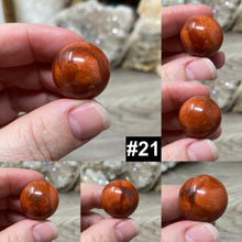 Load image into Gallery viewer, Brecciated Red Jasper 20-22mm Spheres