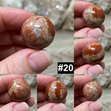 Load image into Gallery viewer, Brecciated Red Jasper 20-22mm Spheres