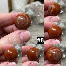 Load image into Gallery viewer, Brecciated Red Jasper 20-22mm Spheres