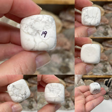 Bild in Galerie-Viewer laden, Howlite 20-25mm Tumbles (Medium to Large Size)