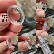Bild in Galerie-Viewer laden, Agate 5mm Band Rings