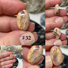 Load image into Gallery viewer, Mexican Fire Opal in Matrix Cabs Under 3 Grams